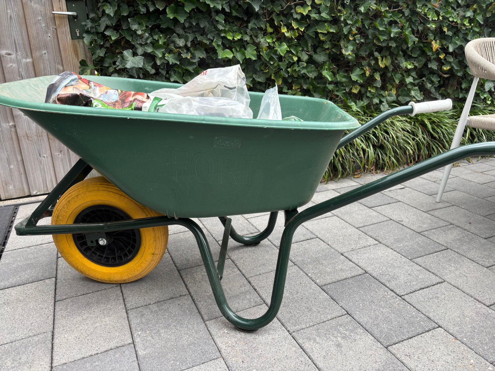 Kruiwagen Fort, Ophalen, Zo goed als nieuw