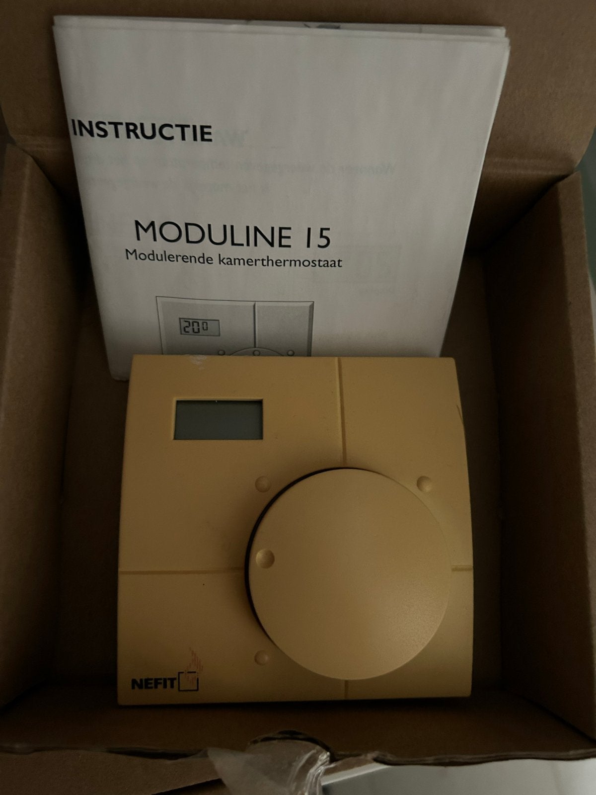 Nefit moduline 15 kamerthermostaat, Ophalen