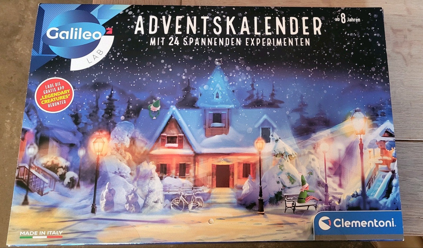 Galileo Adventskalender Clementoni, Ophalen of Verzenden, Zo goed als nieuw, Knutselen