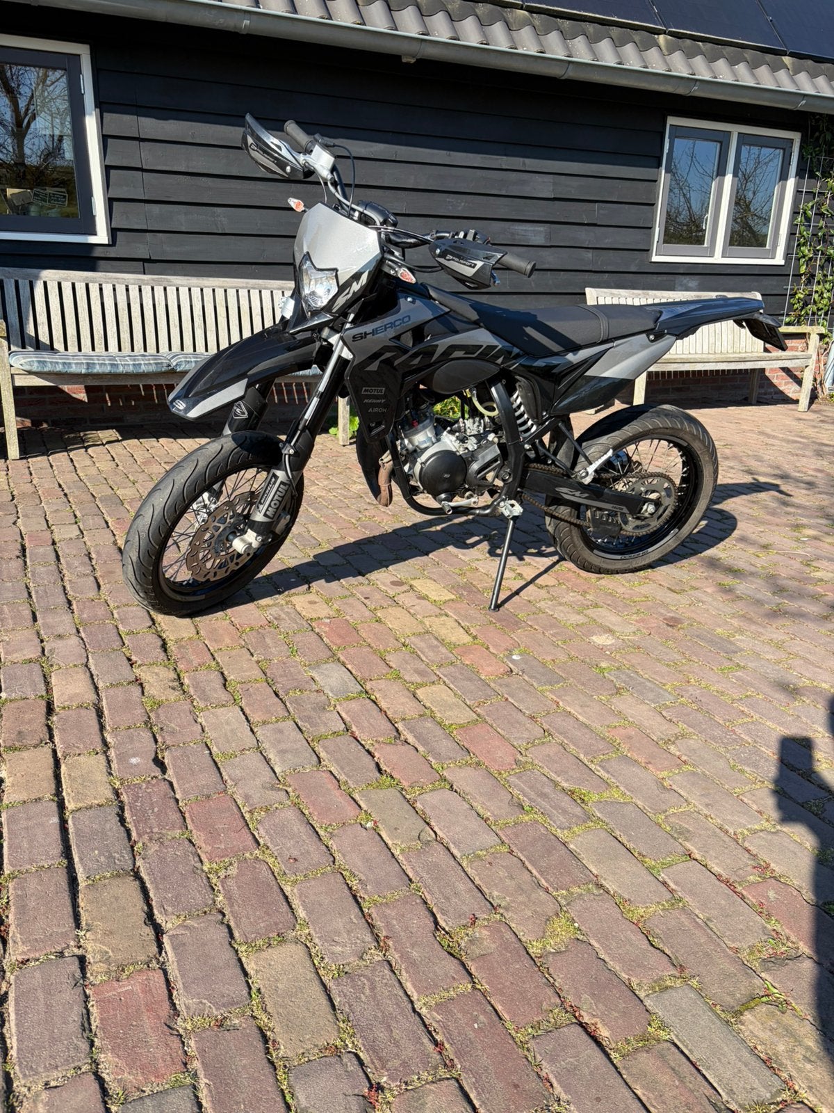 Sherco SM50R 2023 | 70cc | 12PK | Testbank Afgesteld, Ophalen, 6 versnellingen, Maximaal 45 km/u, Zo goed als nieuw
