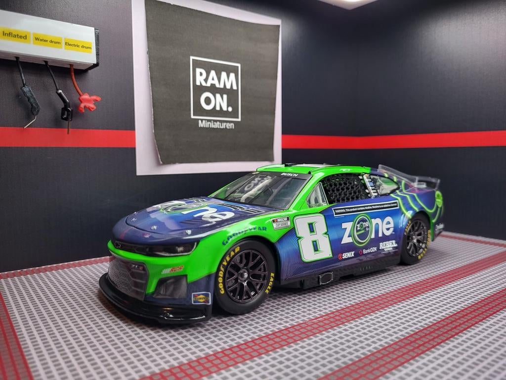 1/24 #8 Kyle Busch ZONE 2025, Hobby en Vrije tijd, Modelauto's | 1:24, Ophalen of Verzenden, Zo goed als nieuw, Auto, Overige merken
