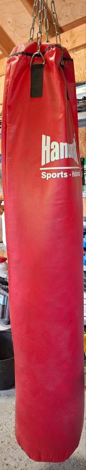 Professionele Hanumat Bokszak 180 cm - 45 kg, Sport en Fitness, Ophalen, Zo goed als nieuw, Bokszak