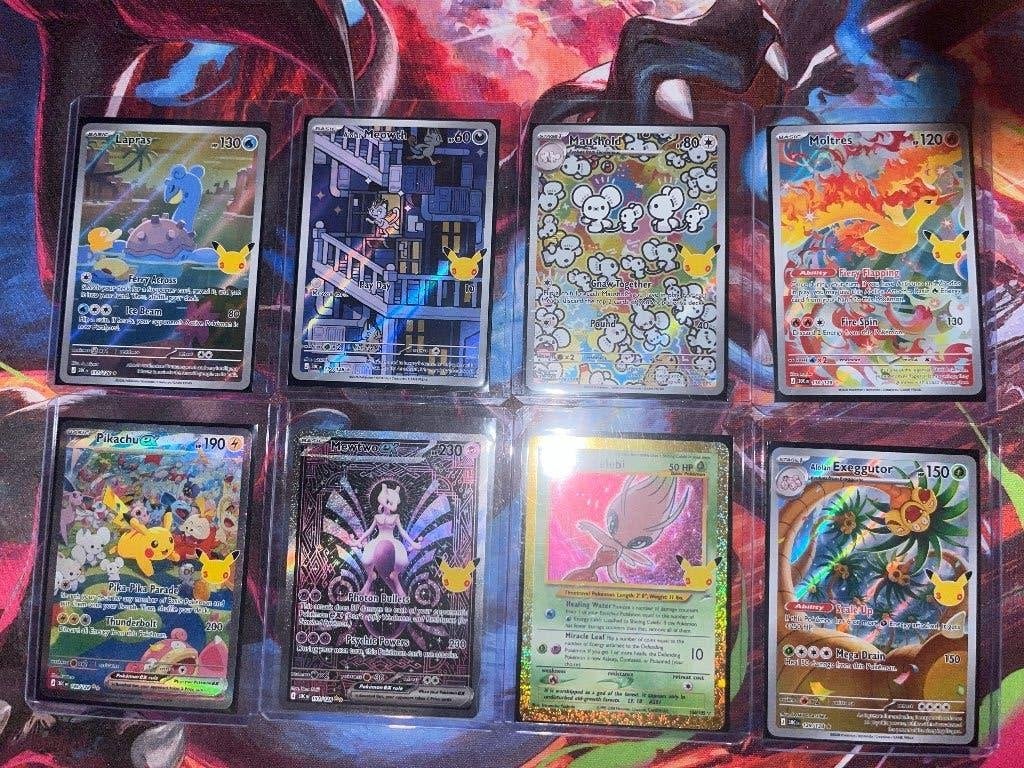 Pokemon celebration 30th kaarten, Ophalen of Verzenden, Meerdere kaarten