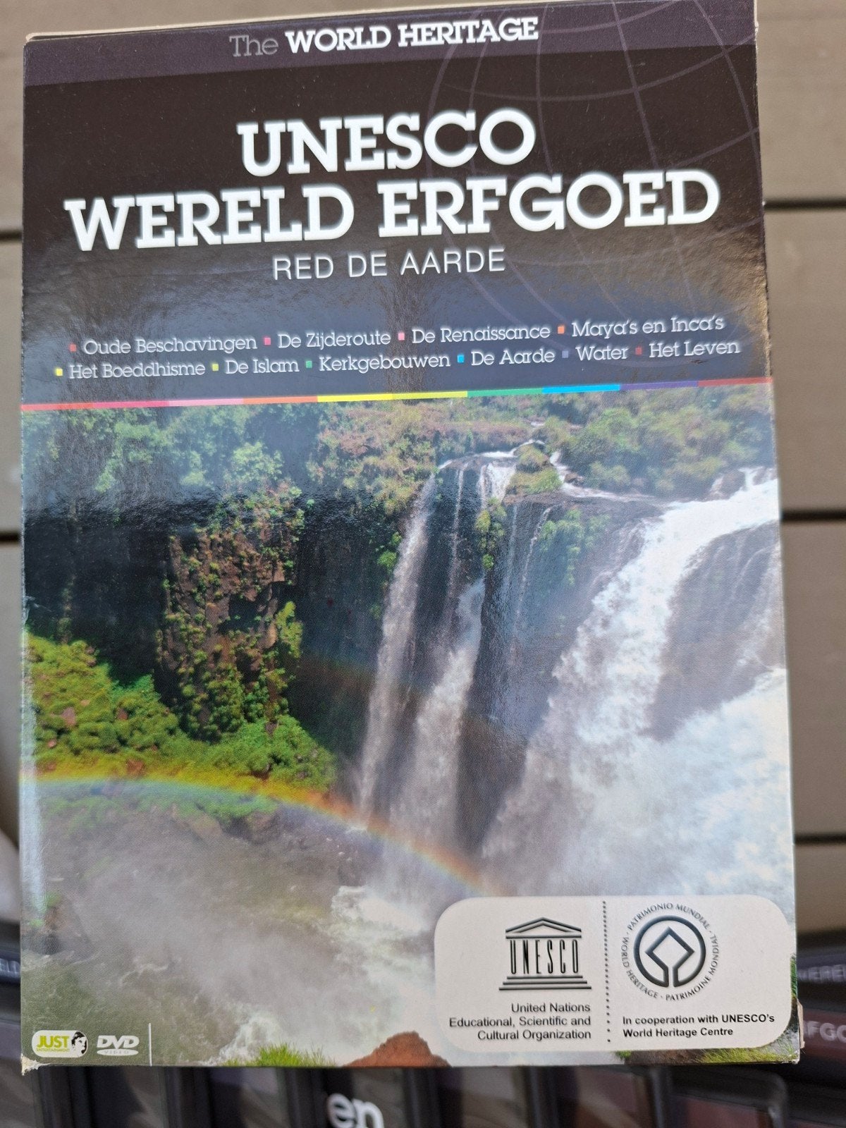 UNESCO Werelderfgoed DVD-collectie: Red de Aarde, Cd's en Dvd's, Gebruikt, Alle leeftijden, Nederlands, Kunst of Cultuur