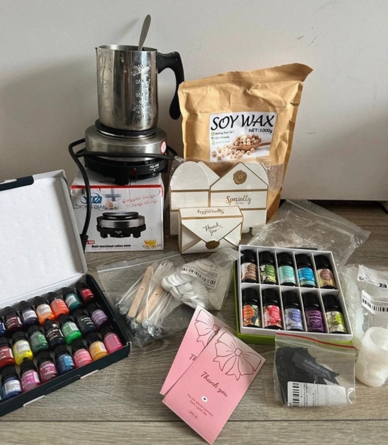Candle starter kit, Verzenden, Zo goed als nieuw