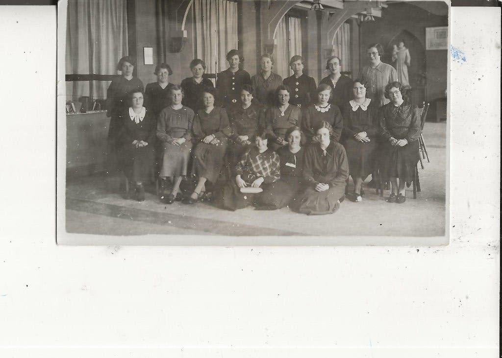 Kwintsheul Damesvereeniging Fotokaart, Ophalen of Verzenden, 1920 tot 1940, Ongelopen, Zuid-Holland