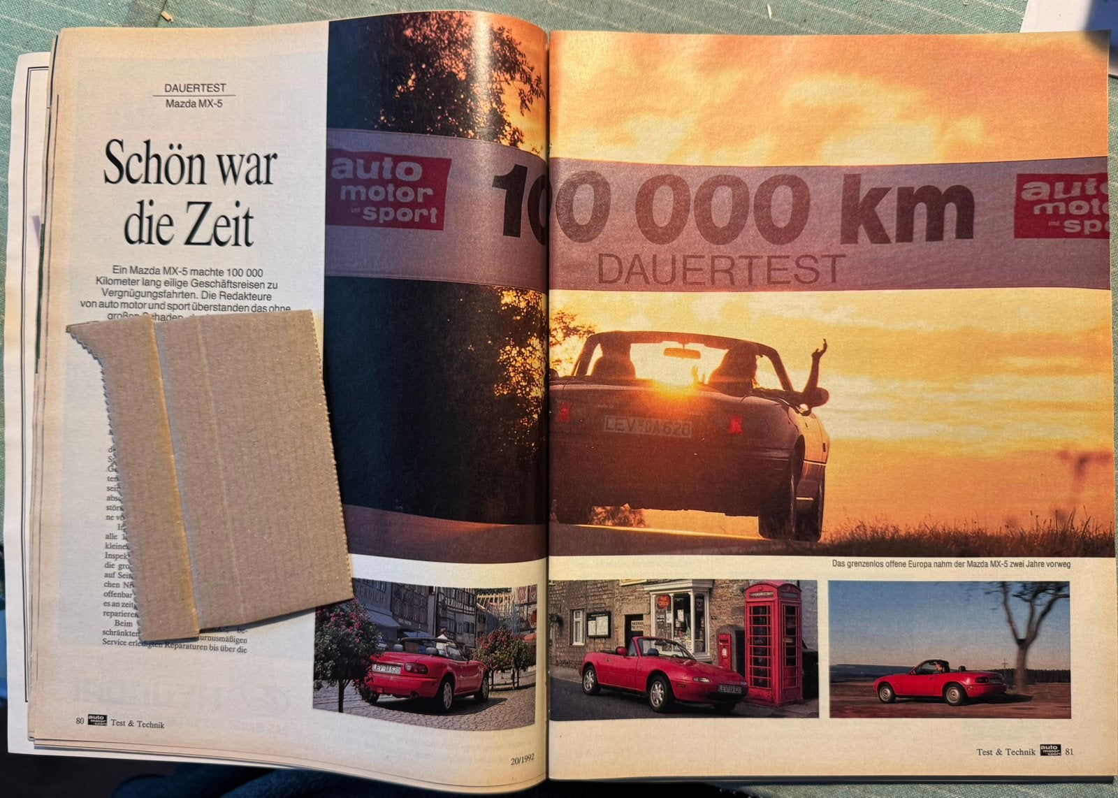 Test 1992 Mazda MX-5, Verzenden, Zo goed als nieuw, Auto's