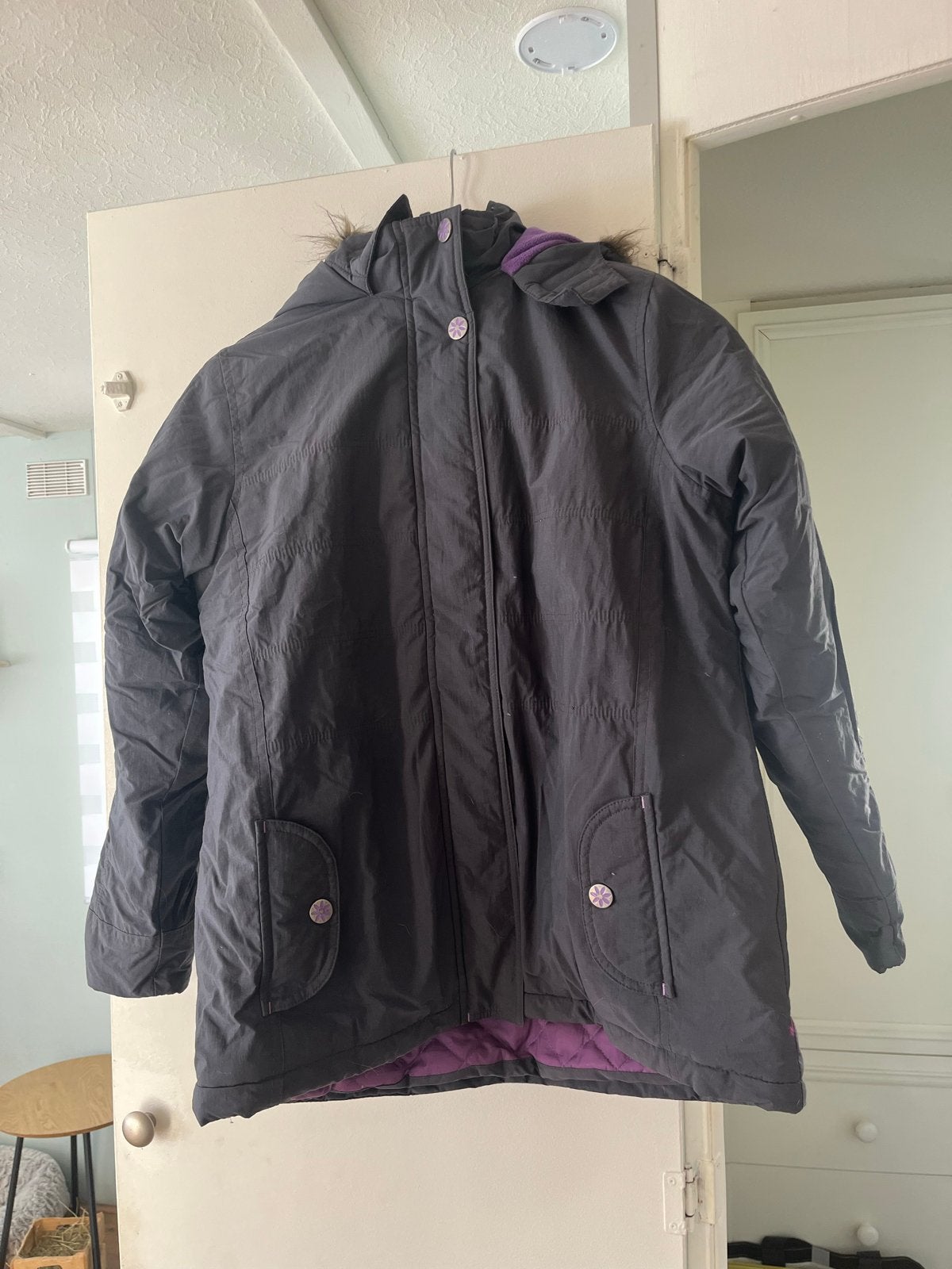 Winterjas met fleecevest, Ophalen of Verzenden, Zo goed als nieuw, Meisje, Jas