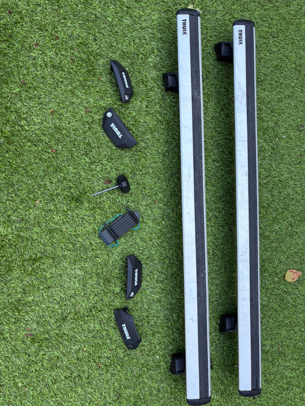 Thule wingbar evo 118cm, Auto diversen, Ophalen, Gebruikt