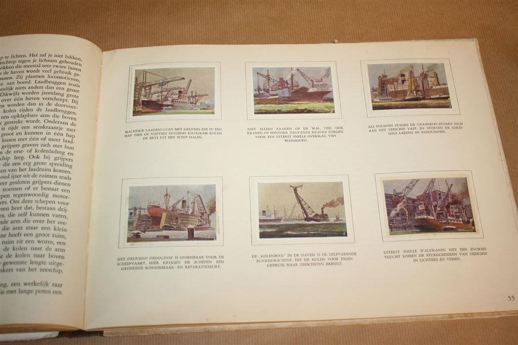 Het Zeegat uit — Compleet Plaatjesalbum Zeevaart 1952, Ophalen of Verzenden, Gelezen