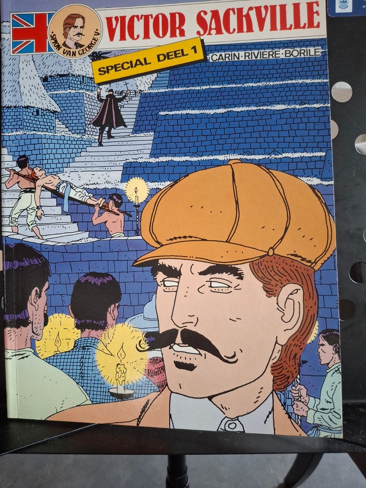 Victor Sackville, special deel 1, Eén stripboek, Ophalen of Verzenden, Gelezen, Carin