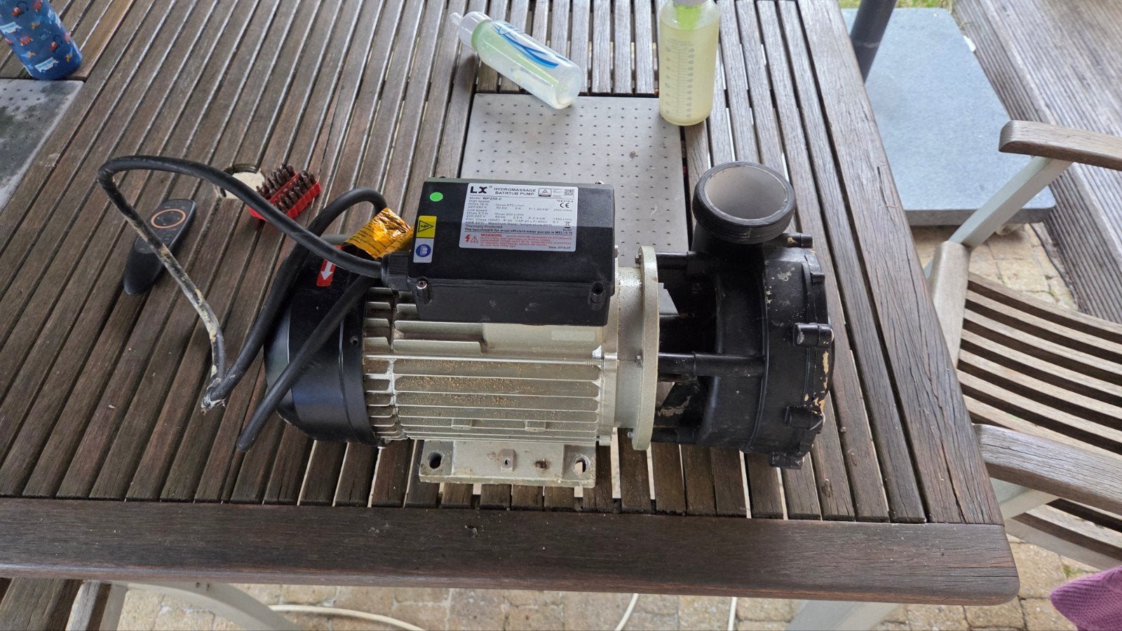 LX WP250-II jet pomp jacuzzi, Ophalen of Verzenden, Gebruikt, Pomp