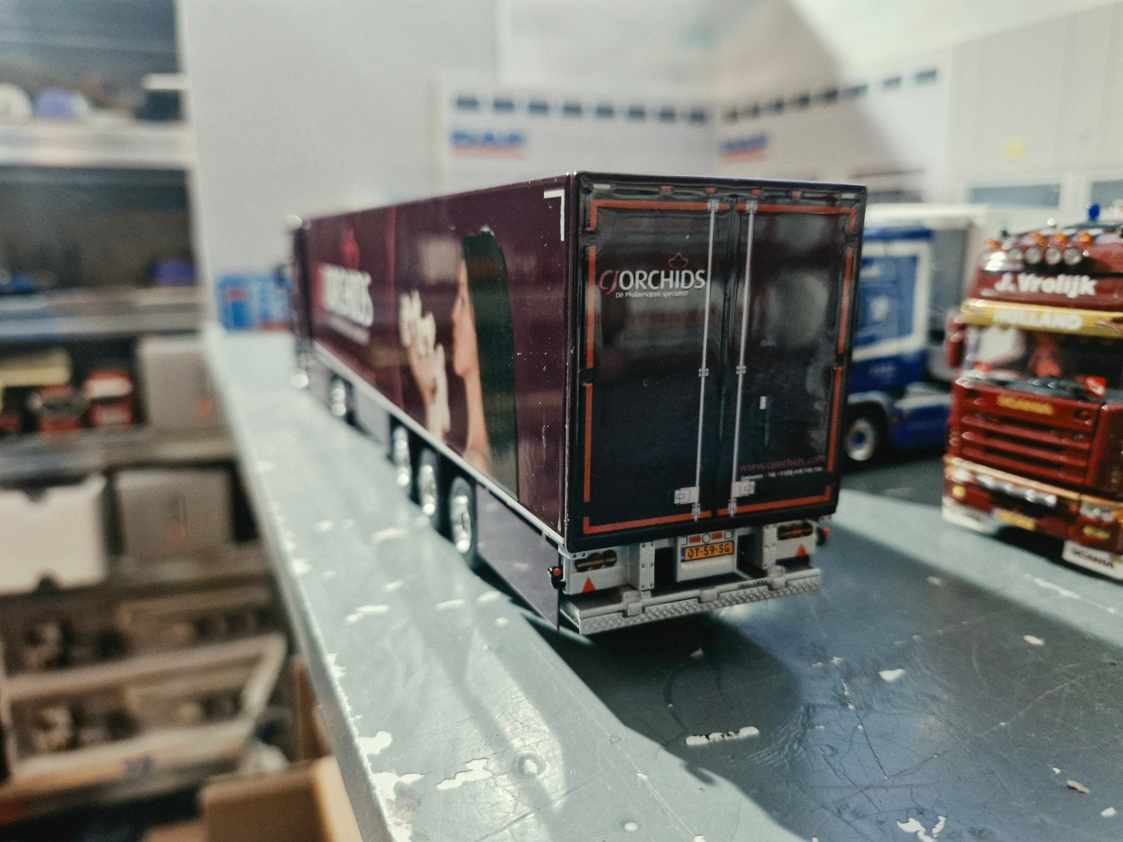 Scania met koeltrailer wsi van ORCHIDS GAMEREN, Ophalen of Verzenden, Zo goed als nieuw, Bus of Vrachtwagen, Wsi