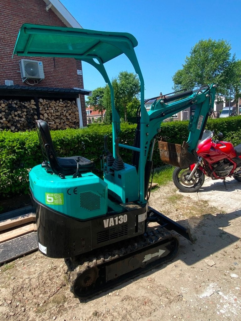 MIVA VA 130 (mini)Graafmachine - 800kg,13,5 pk motor., Zakelijke goederen, Machines en Bouw | Kranen en Graafmachines, Ophalen