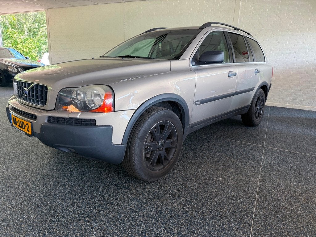 Volvo XC90 2.5 T Elite | Automaat | Leder | 7 Persoons | Tre, Auto's, Gebruikt, Parkeersensor, Bruin, 7 stoelen
