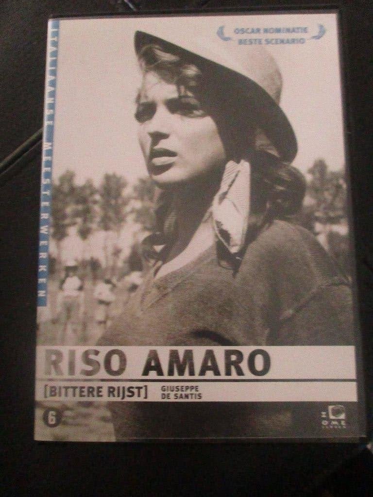 Riso Amaro Bittere Rijst  dvd regie Giuseppe de Santis, Nederlands, Overige genres, Ophalen of Verzenden, Zo goed als nieuw