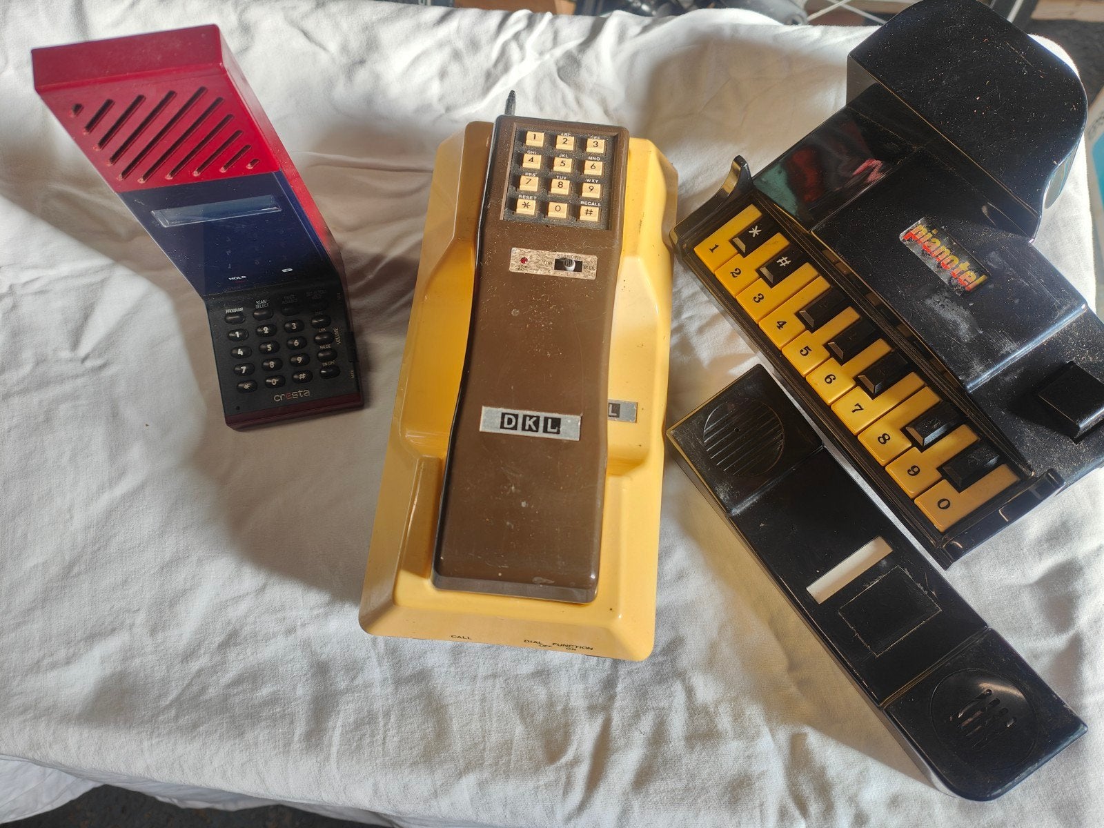 Verzameling van 3 vintage telefoons (jaren '70/'80), Ophalen of Verzenden