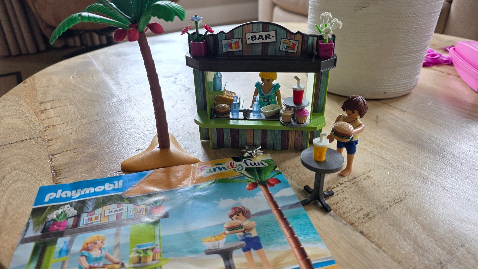 Playmobil bar strandtent, Ophalen of Verzenden, Gebruikt, Complete set