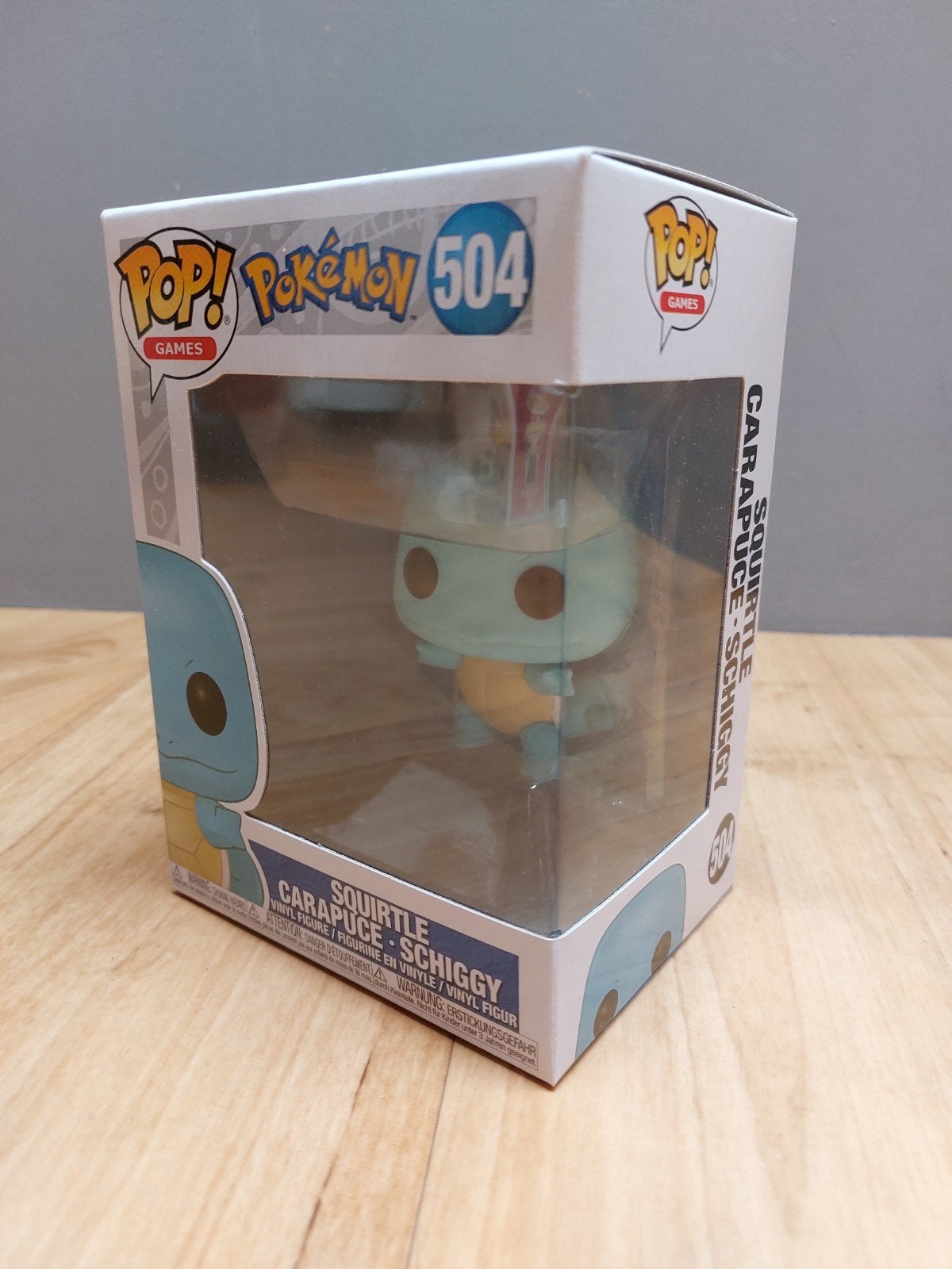 Squirtle (Funko Pop) Pokémon #504, Ophalen of Verzenden, Zo goed als nieuw