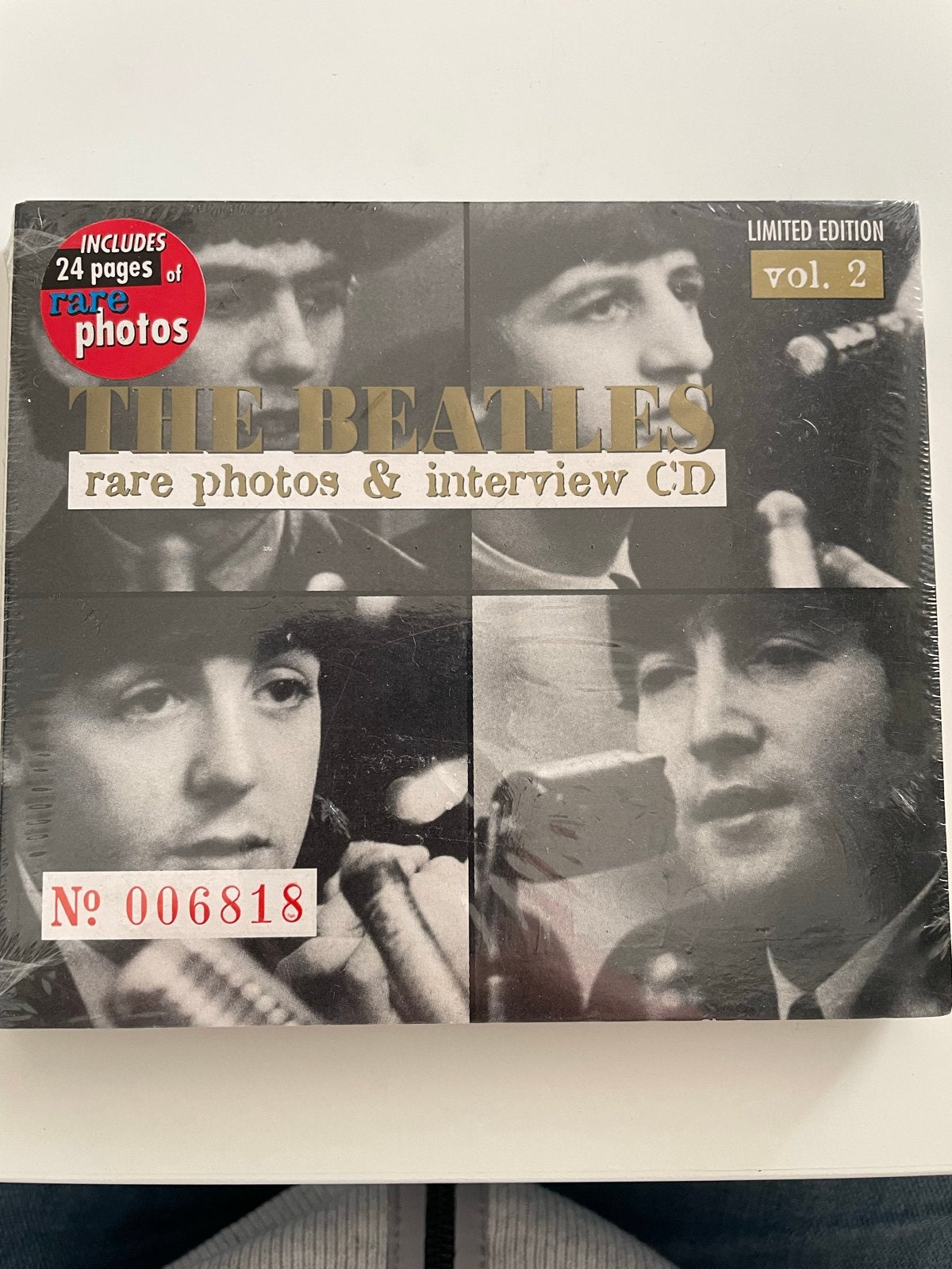 The Beatles - Rare Photos & Interview CD Vol. 2 (Limited Edi, Pop, Speciale editie, Overige typen, Ophalen of Verzenden