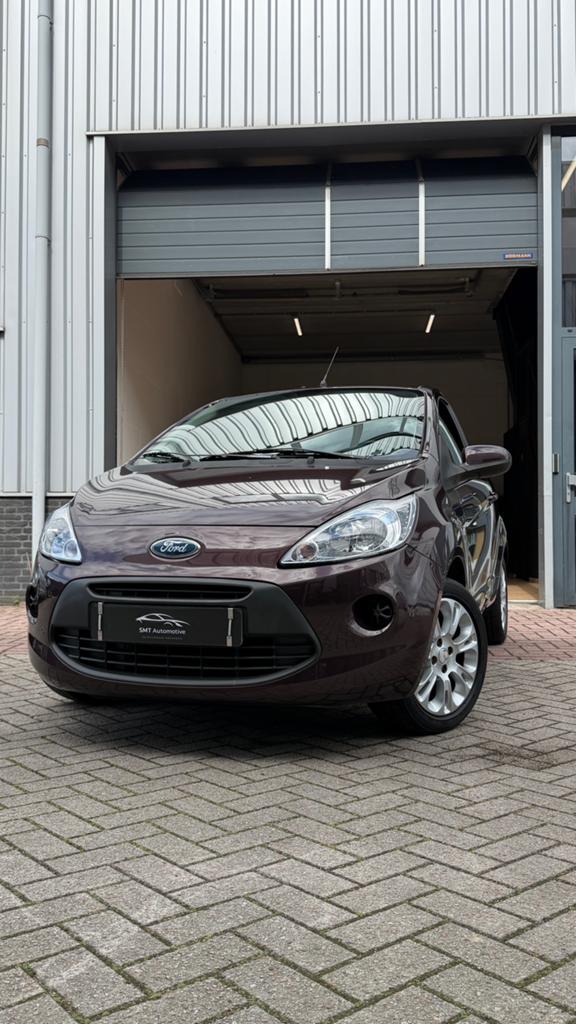 Ford Ka 1.2 51KW 2010 Bruin | NAP | APK 03/2027, Auto's, Voorwielaandrijving, Stof, 1242 cc, 4 cilinders