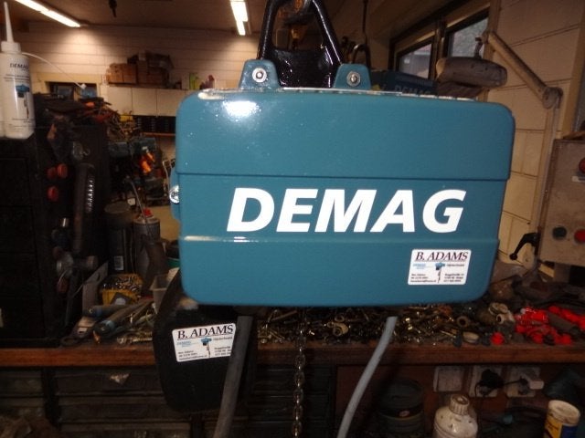 DEMAG ketting takel type DK2 250 kg, Ophalen of Verzenden, Zo goed als nieuw, Elektrisch