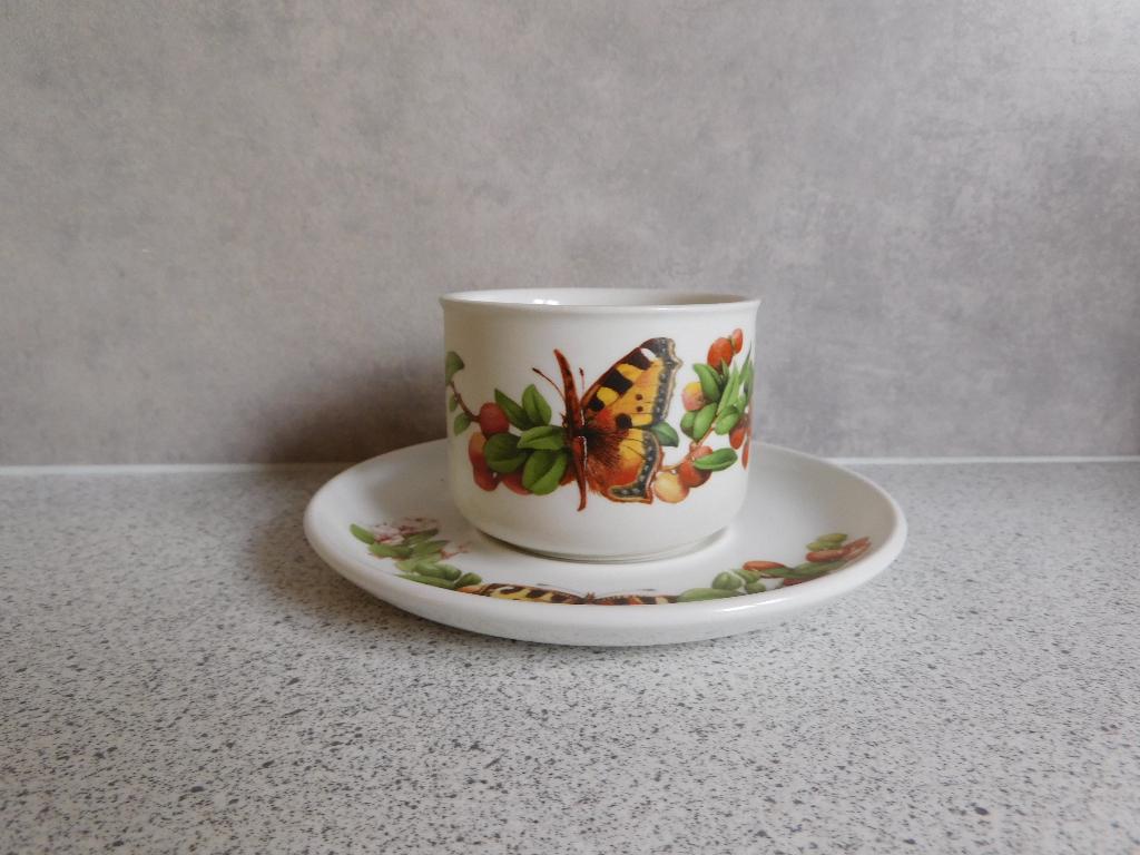 Kop en schotel Bosvruchten Wedgwood Marjolein Bastin, Huis en Inrichting, Keuken | Servies, Ophalen of Verzenden, Zo goed als nieuw