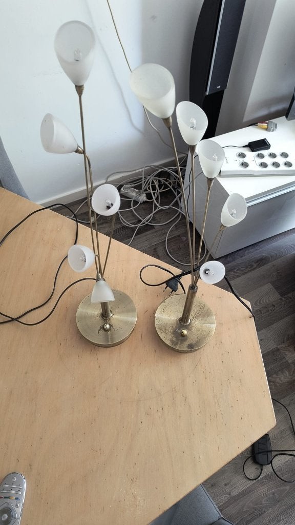 Set van 3 originele Jan des Bouvrie / Boxford designlampen, Ophalen, Dimbaar, Overige typen, Gebruikt