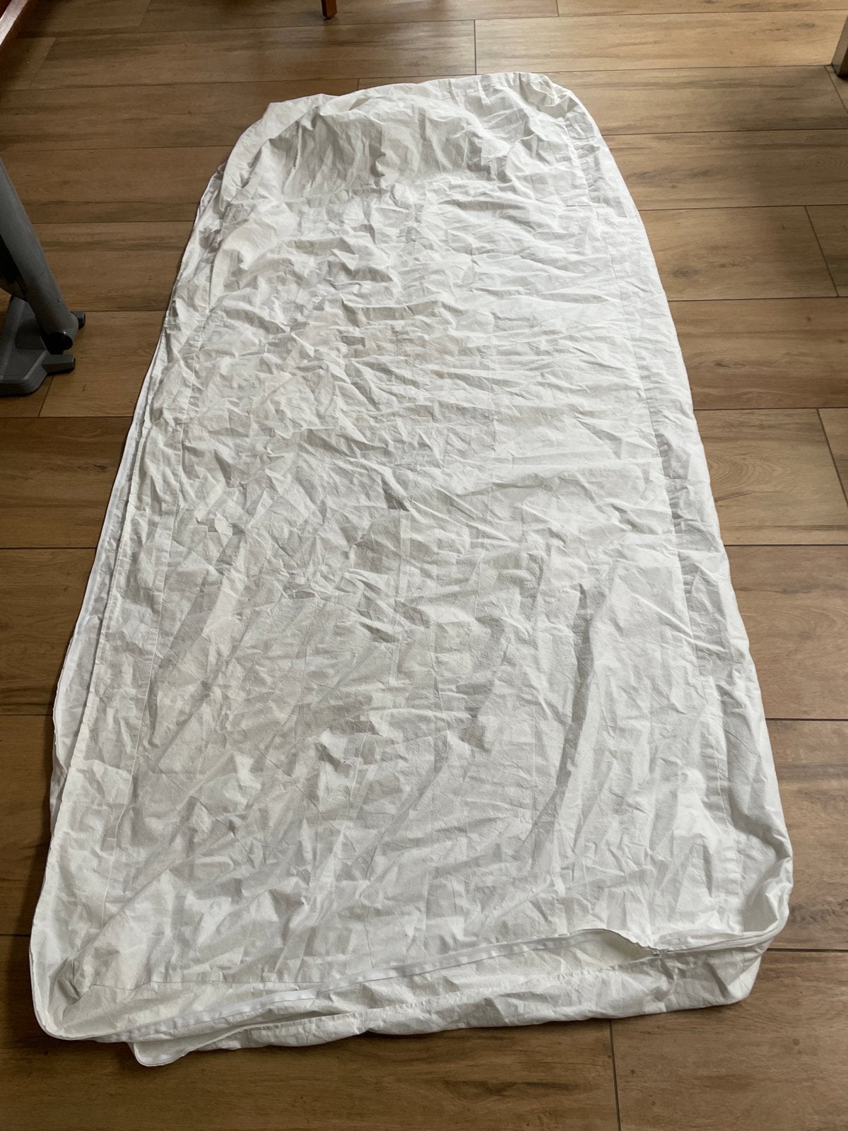 2stuk Sana Evolon Anti-allergisch matrasbeschermer/onderlake, Huis en Inrichting, Eenpersoons, Wit, Dekbedovertrek, Ademend