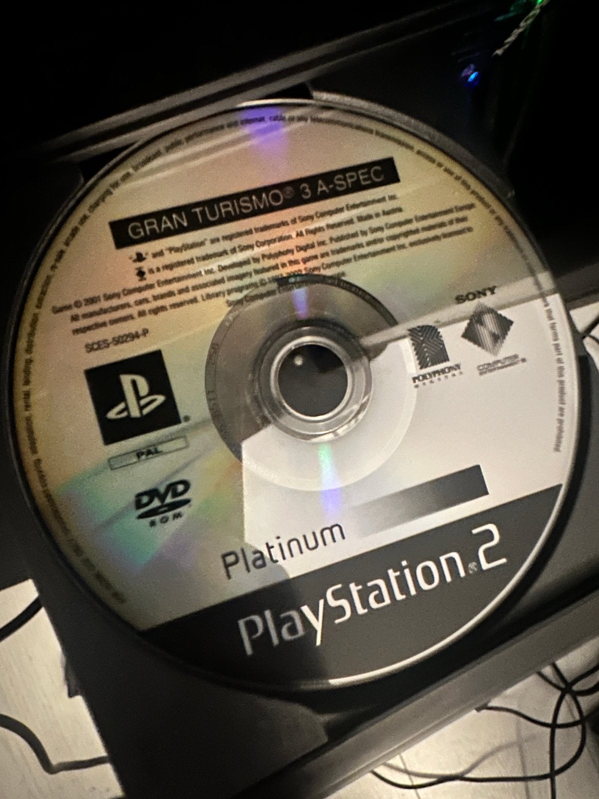 Gran Turismo 3 losse disk, Racen en Vliegen, 2 spelers, Ophalen of Verzenden, Zo goed als nieuw