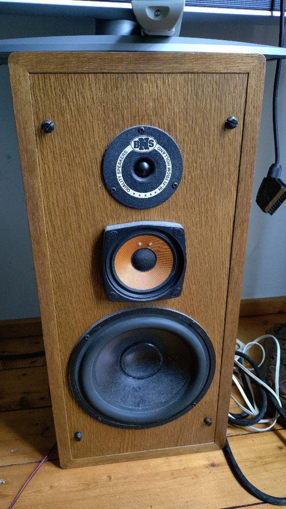 BNS luidspreker, Audio, Tv en Foto, Vloerstaande luidspreker, Gebruikt, 120 tot 150 watt, Ophalen