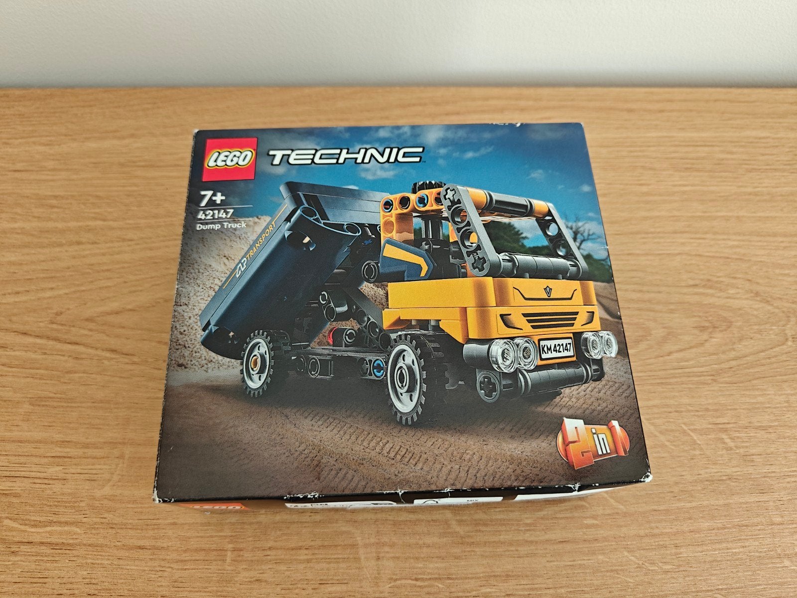 Lego technic 42147 - kiepwagen, Compleet, Lego, Ophalen of Verzenden, Zo goed als nieuw