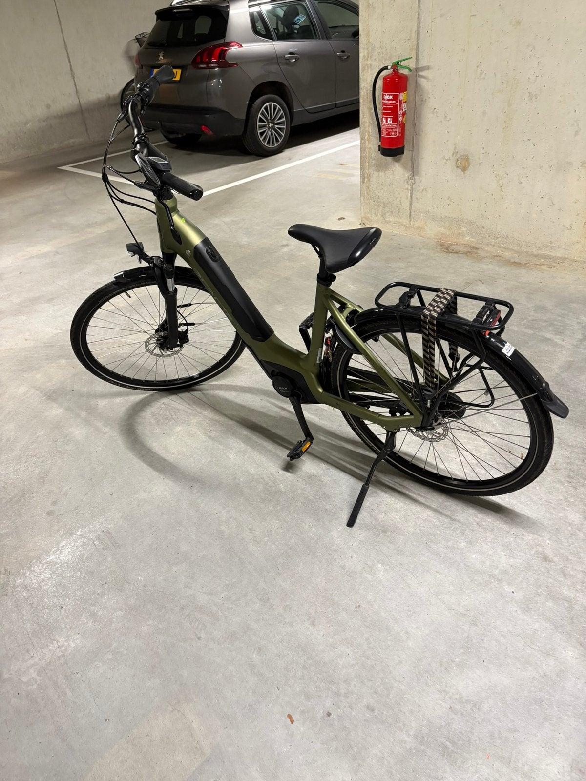 Sparta stadsfiets C-GRID  groen met lage instap aug.2024, 51 tot 55 cm, Ophalen of Verzenden, Zo goed als nieuw, Sparta