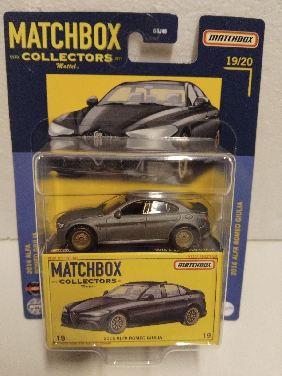 Matchbox Collectors Alfa Romeo Giulia en andere 3INCH, Ophalen of Verzenden, Zo goed als nieuw, Auto