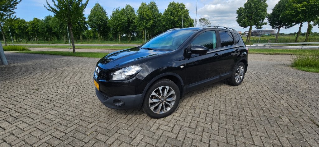 Nissan Qashqai 2.0 Tekna 4WD Automaat | Pano | 360, Auto's, Euro 5, Stoelverwarming, Zwart, Zwart
