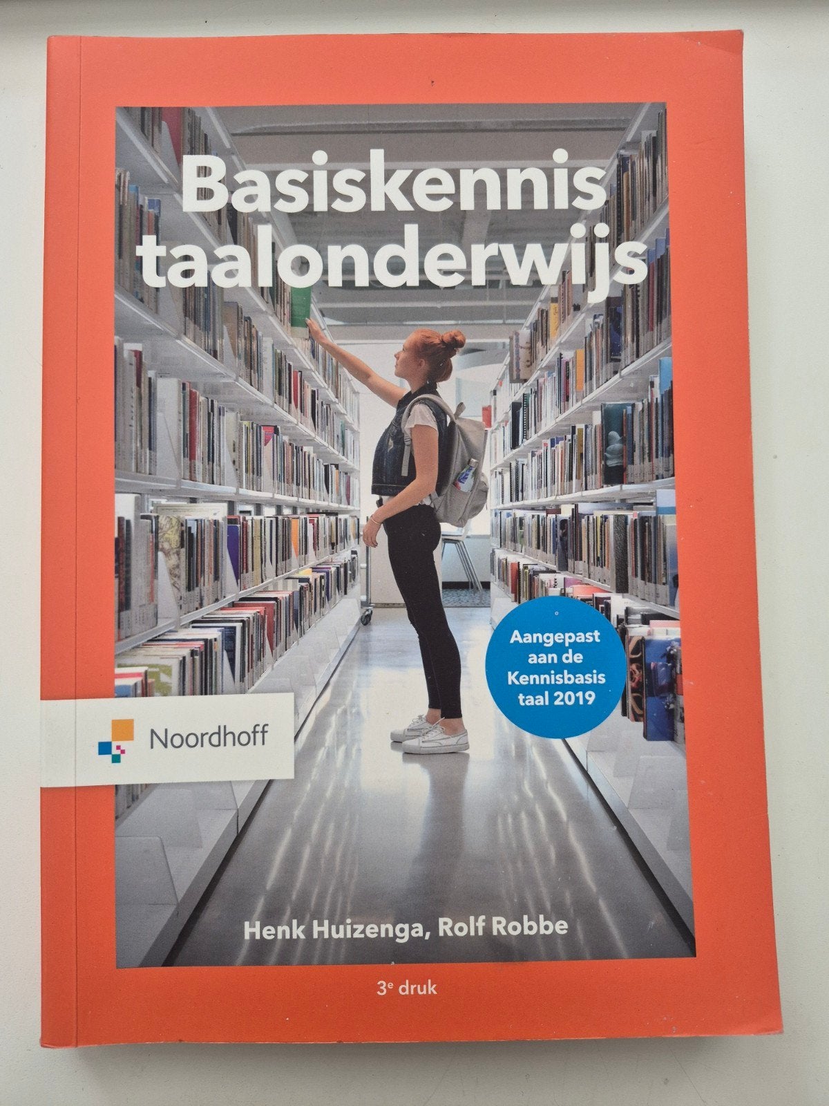 Basiskennis taalonderwijs - Henk Huizenga & Rolf Robbe, Boeken, Studieboeken en Cursussen, Ophalen of Verzenden, Zo goed als nieuw