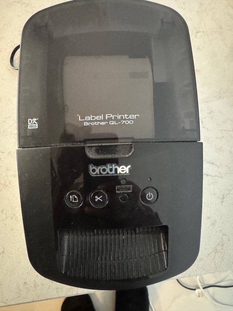 Brother QL-700 Labelprinter,Etiketten Printen, Computers en Software, Labelprinters, Ophalen of Verzenden, Gebruikt, Etiket, Brother