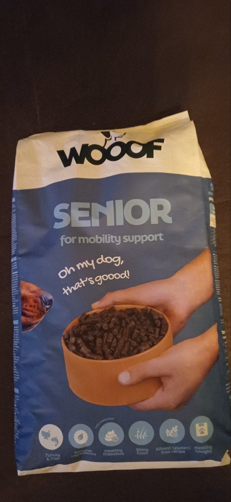 Hondenbrokken, Ophalen, Hond