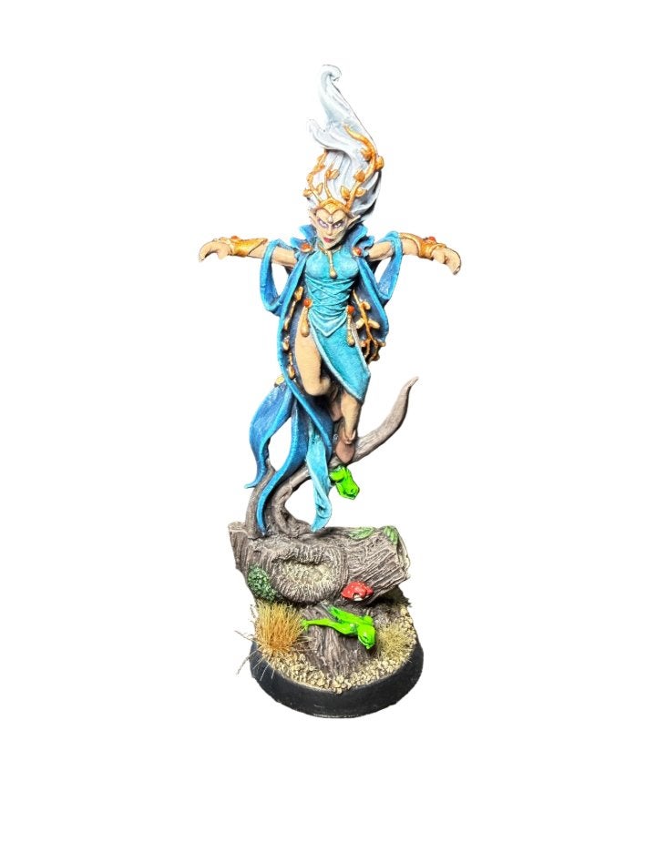 Warhammer Fantasy Old World Wood Elf Mage, ., Warhammer, Ophalen of Verzenden, Zo goed als nieuw