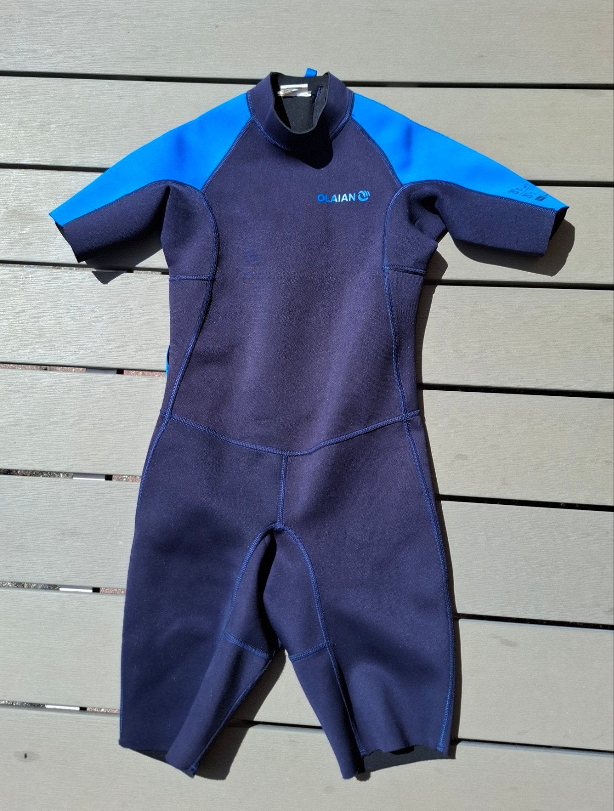 Kinder wetsuit maat 10 jaar (134/140), Watersport en Boten, Watersportkleding, Kind, Ophalen of Verzenden, Zo goed als nieuw, Wetsuit