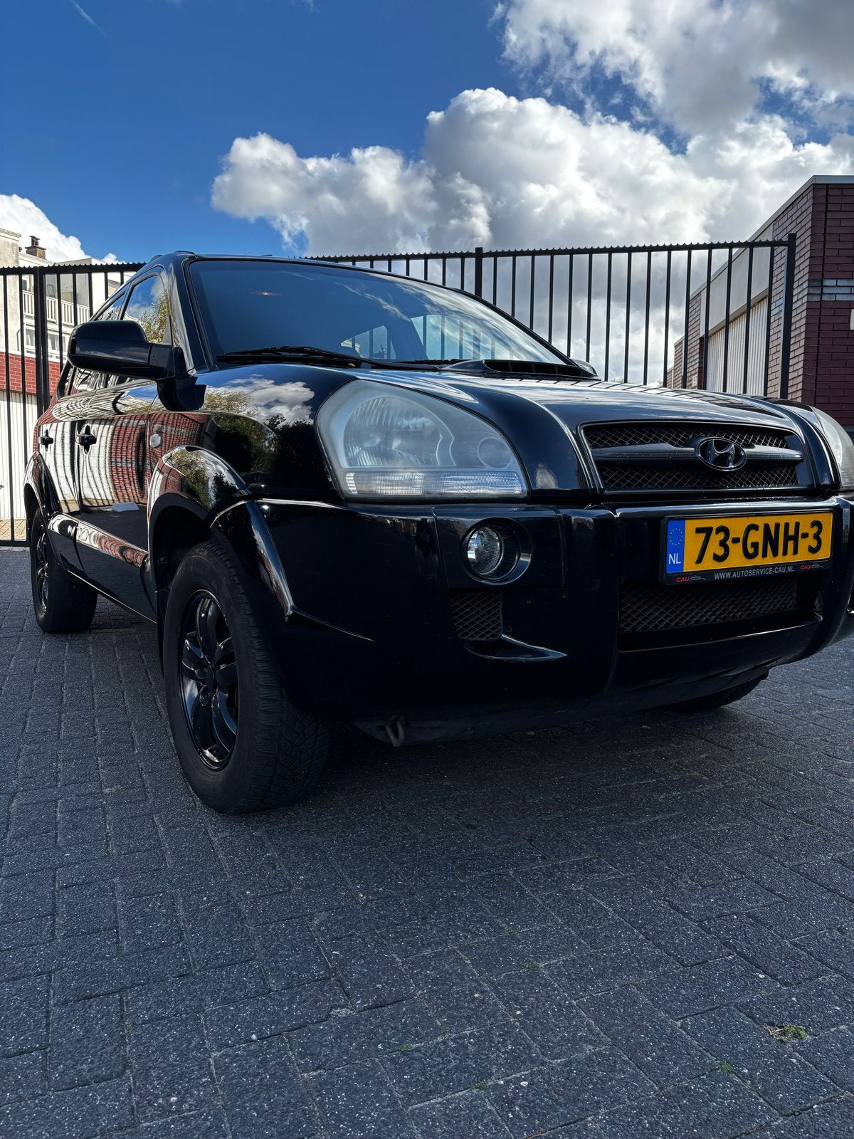 Hyundai Tucson 2.0 I 2WD 2006 Zwart, Zwart, 4 cilinders, Zwart, Leder
