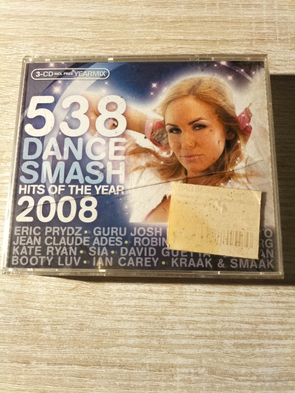 538 dance smash 2008 3 cd box, Ophalen of Verzenden, Dance en House