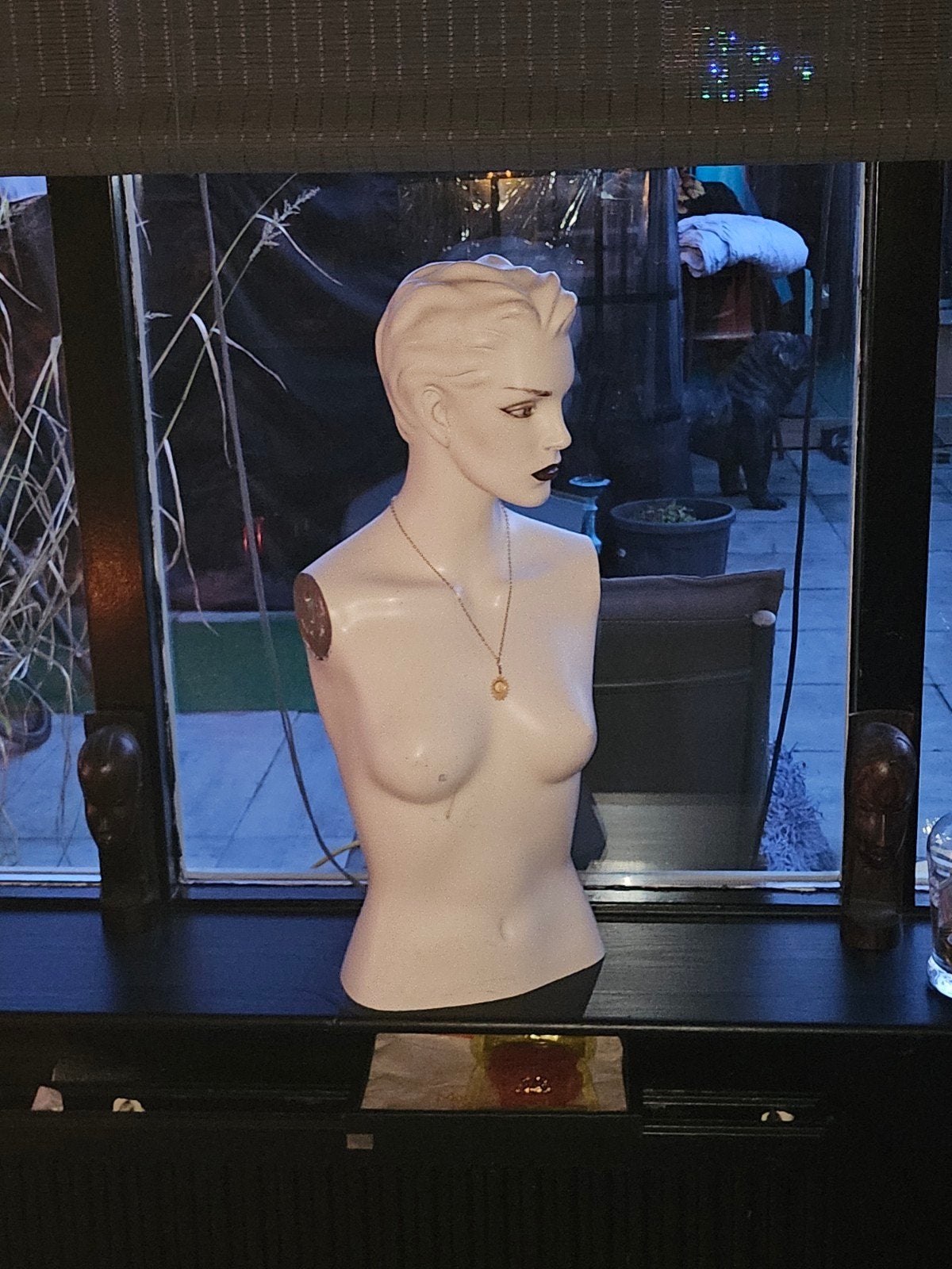 Vintage Mannequin Bovenlichaam  Perfect voor Sieraden Displa, Ophalen of Verzenden