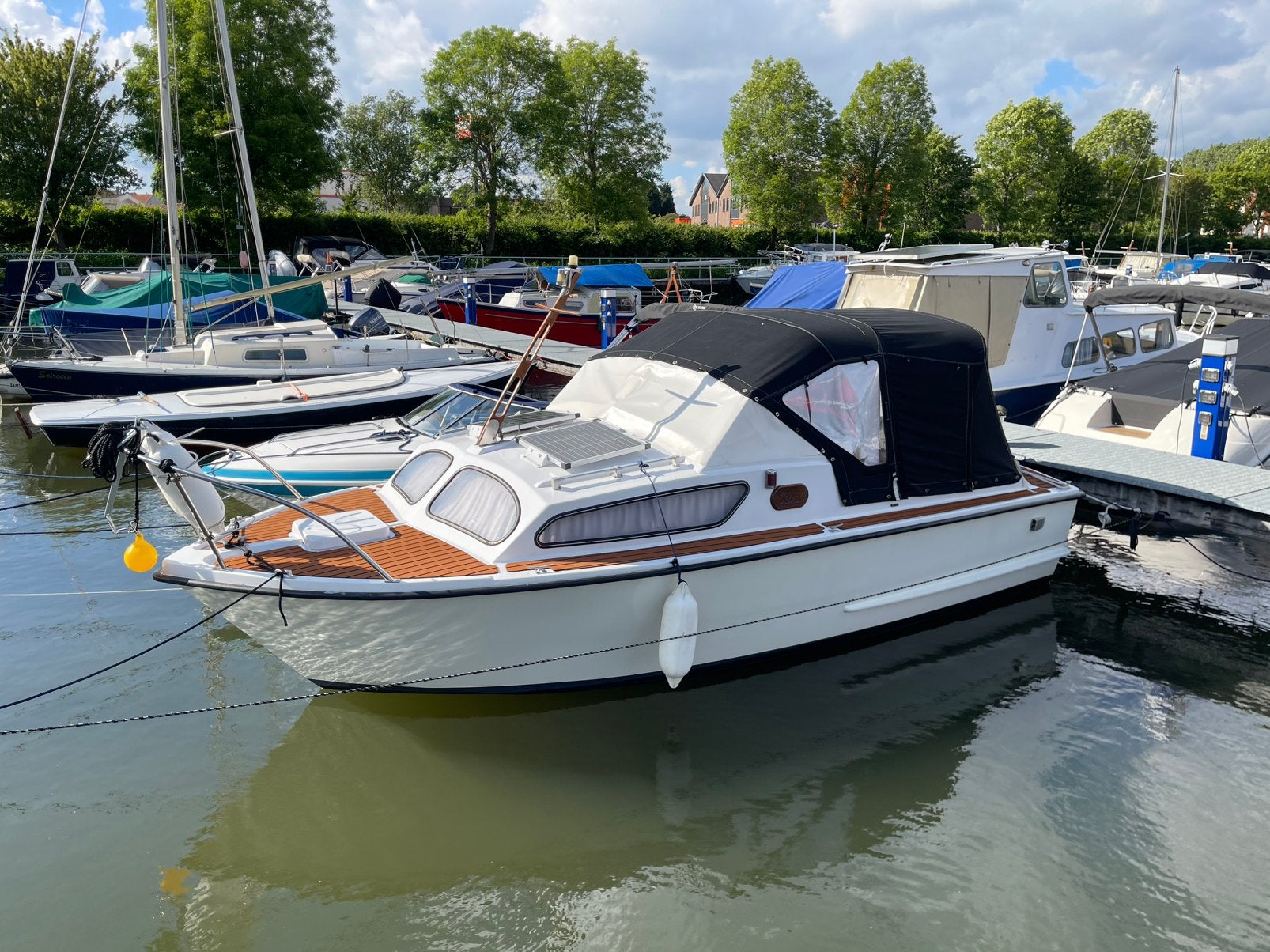 Waterland 600, Watersport en Boten, Gebruikt, Buitenboordmotor, Dieptemeter, Waterland