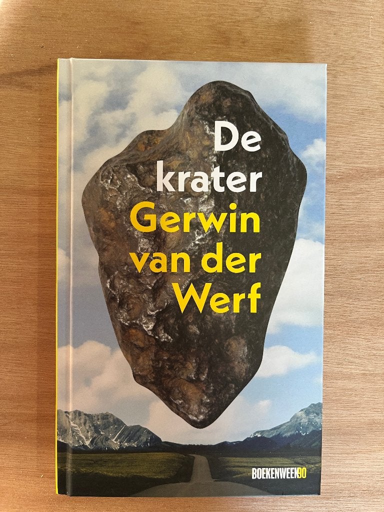 Boek:  De krater, Gerwin van der Werf, Ophalen of Verzenden, Zo goed als nieuw, Gerwin van der Werf, Nederland