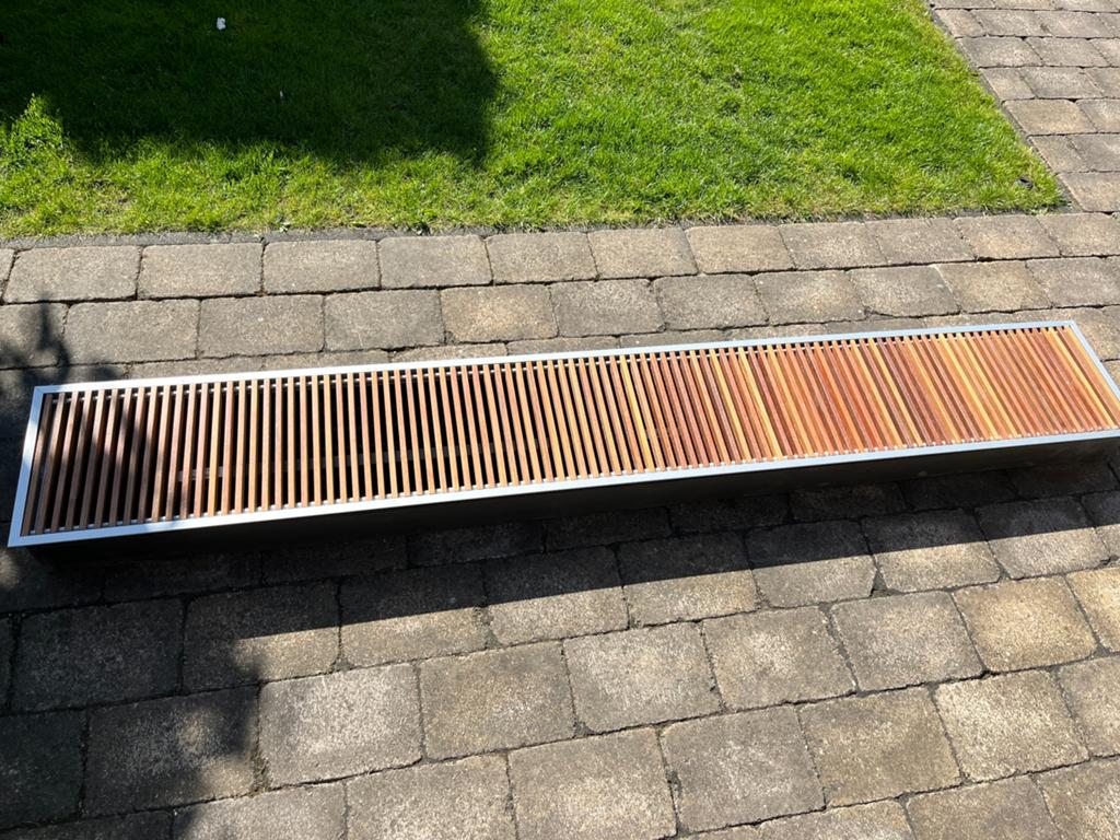 Jaga convectorput Mini Canal Hybrid met eiken rooster, Ophalen, Minder dan 30 cm, Hoog rendement (Hr), Overige typen