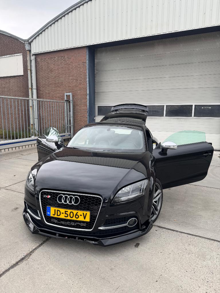 Audi TT 2.0 Tfsi TTS Coupe Quattro S-tr 2009 Zwart, Auto's, Audi, Particulier, TT, 4x4, Airbags, Airconditioning, Alarm, Android Auto