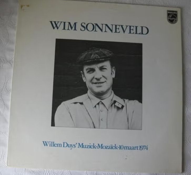 4. LP Wim Sonneveld Willem Duys' Muziek Mozaïek 10-03-1974, Cd's en Dvd's, Vinyl | Nederlandstalig, Ophalen of Verzenden, Levenslied of Smartlap