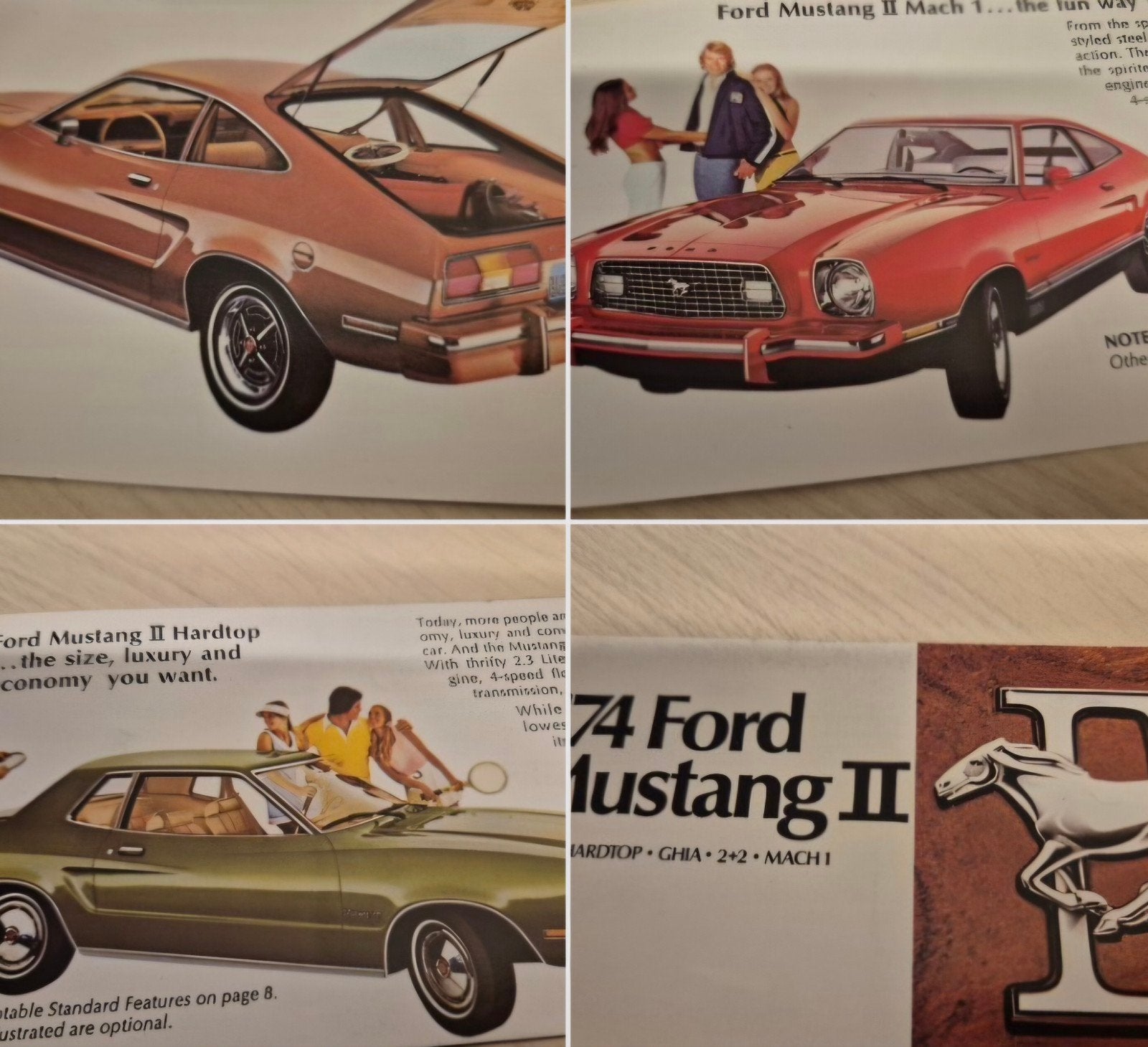 1974 Ford Mustang II USA folder hardtop coupé Mach I izgst, Ophalen of Verzenden, Zo goed als nieuw, Ford