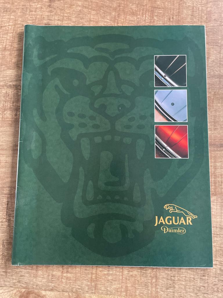 Jaguar Daimler Brochure - folder 1993, Boeken, Auto's | Folders en Tijdschriften, Ophalen of Verzenden, Gelezen, Overige merken